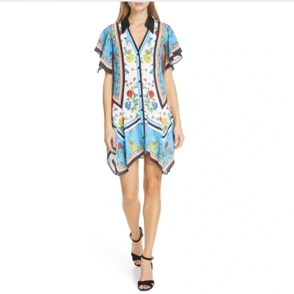 Alice + Olivia Conner Handkerchief dress - Picture 3 of 10